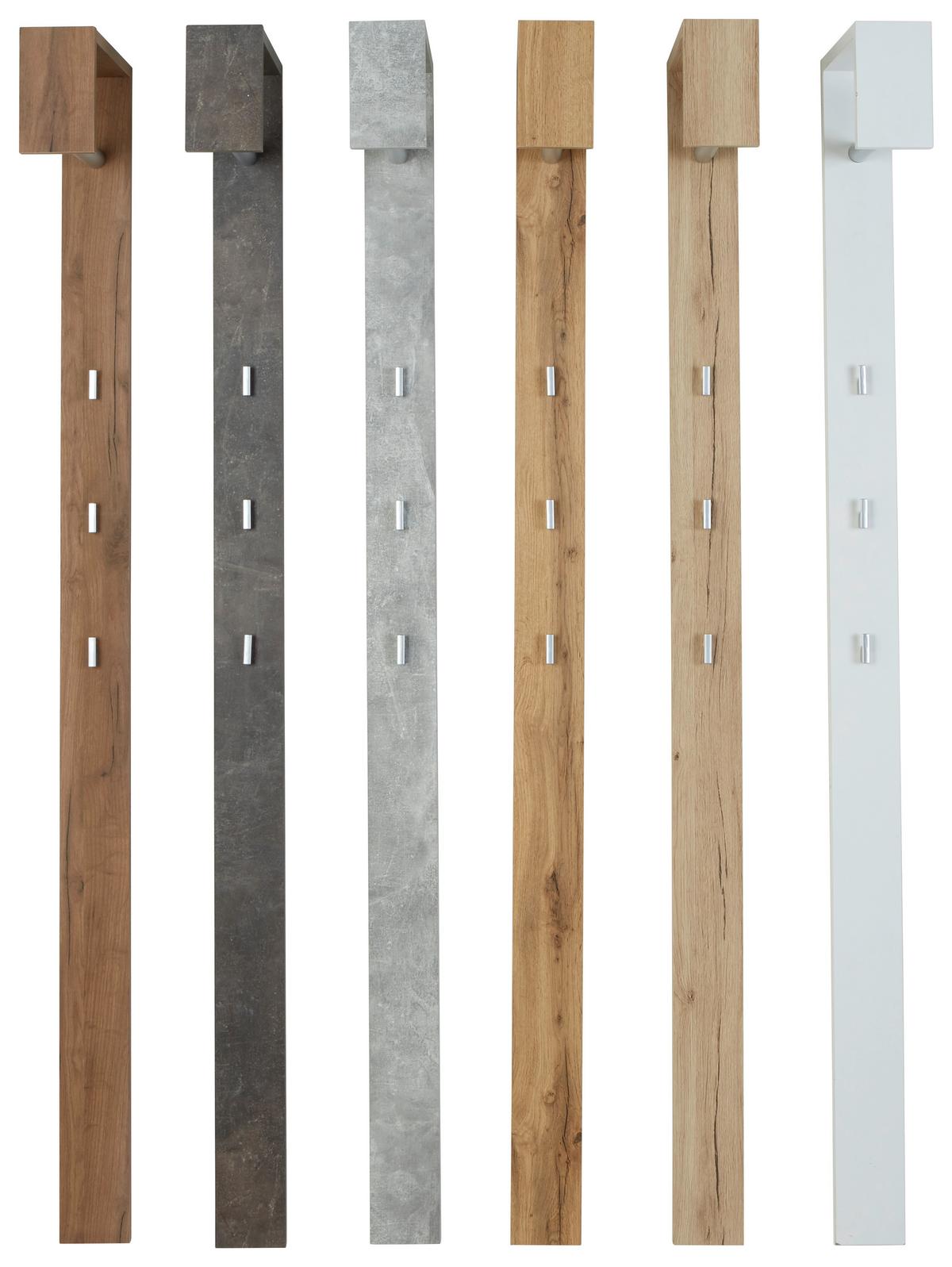 Garderobni Panel Senex - boje hrasta, Moderno, drvo (10/170/33cm) - Modern Living