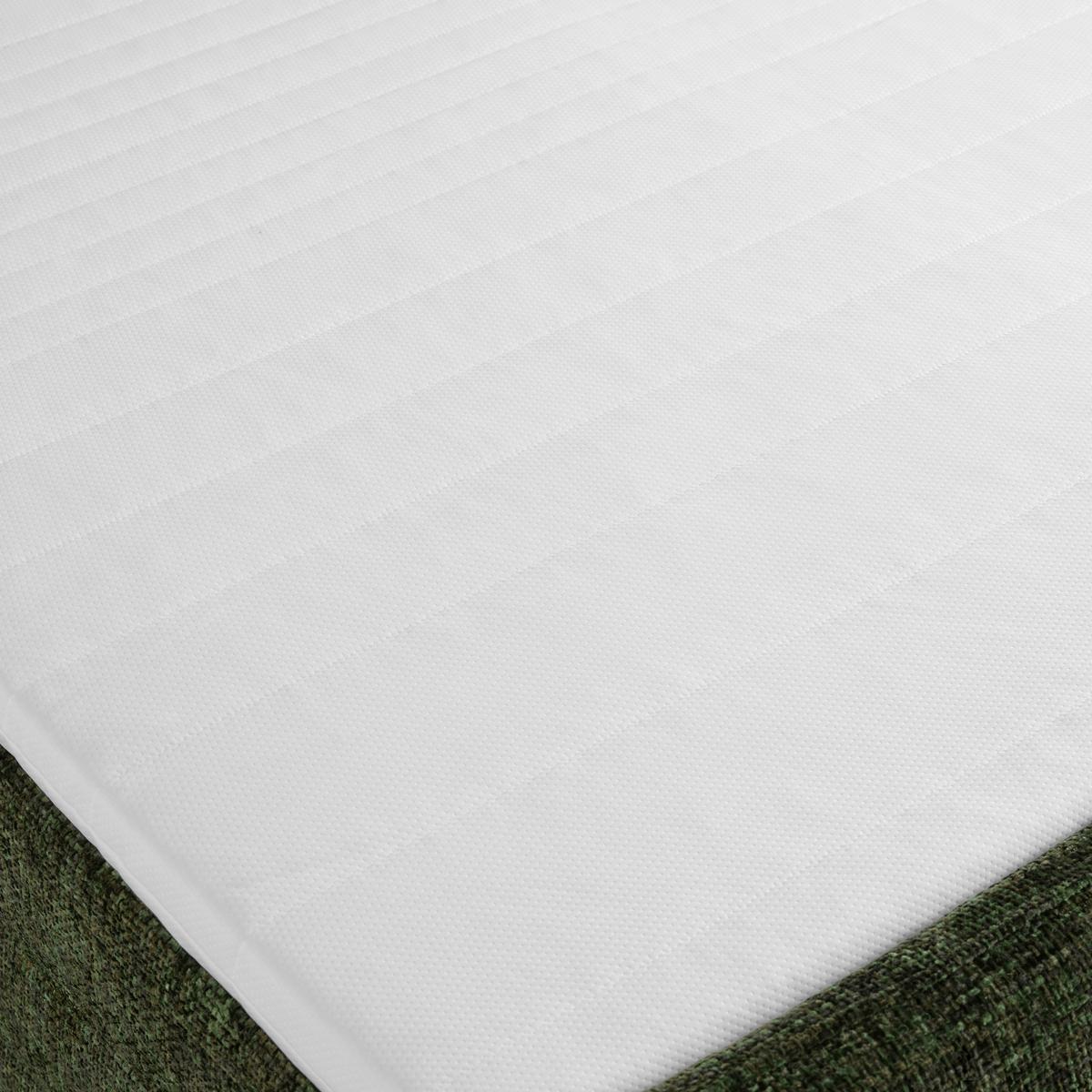 Boxspringbett Liverpool 3 Olivgrün ca. 180x200cm - Schwarz/Olivgrün, Konventionell, Holzwerkstoff/Kunststoff (180/200cm) - Premium Living