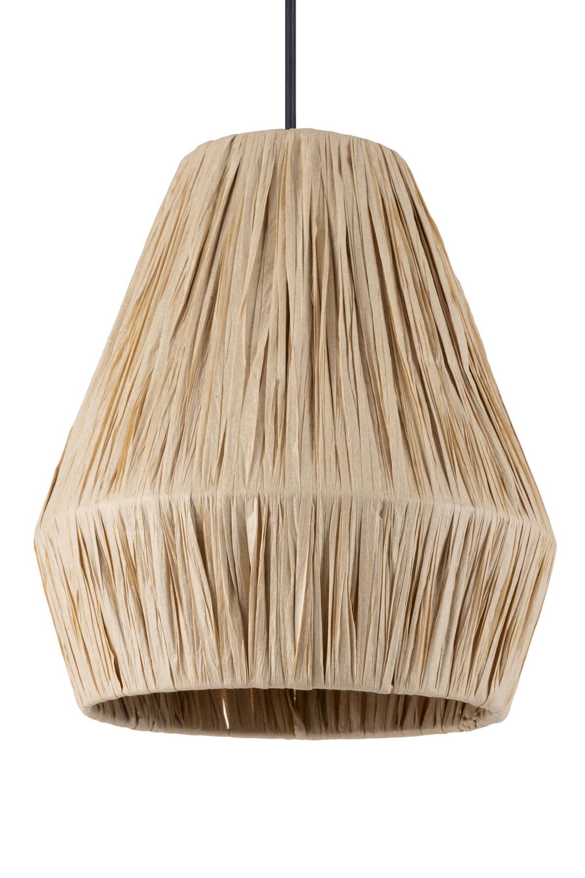 LAMPA WISZĄCA DAVIDE - czarny, Design, metal/papier (80/20/120cm) - Collet's Monde