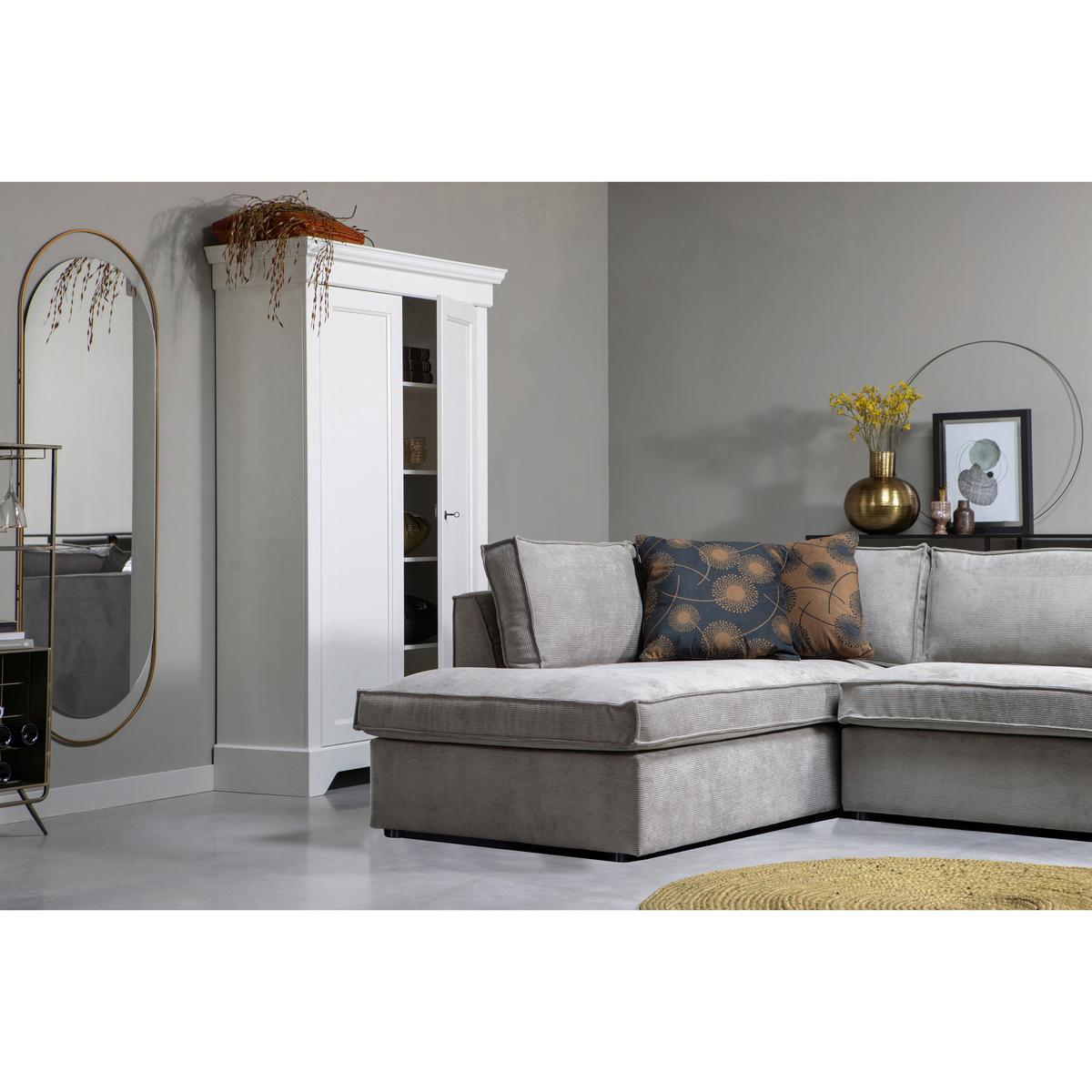 Ecksofa Thomas Grün S: 197x283cm - Schwarz/Grün, Design, Kunststoff/Textil (197/283cm) - Livetastic