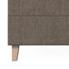 BOXSÄNG MONZA - brun/ekfärgad, Modern, trä/textil (160/200cm) - Bessagi Home
