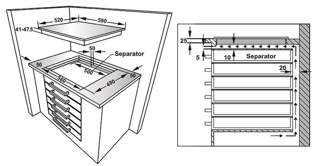 Küchenblock inkl. 4 E-Geräte Flash Schiefergrau - Anthrazit/Titanfarben, MODERN, Holzwerkstoff/Metall (290cm) - Nobilia