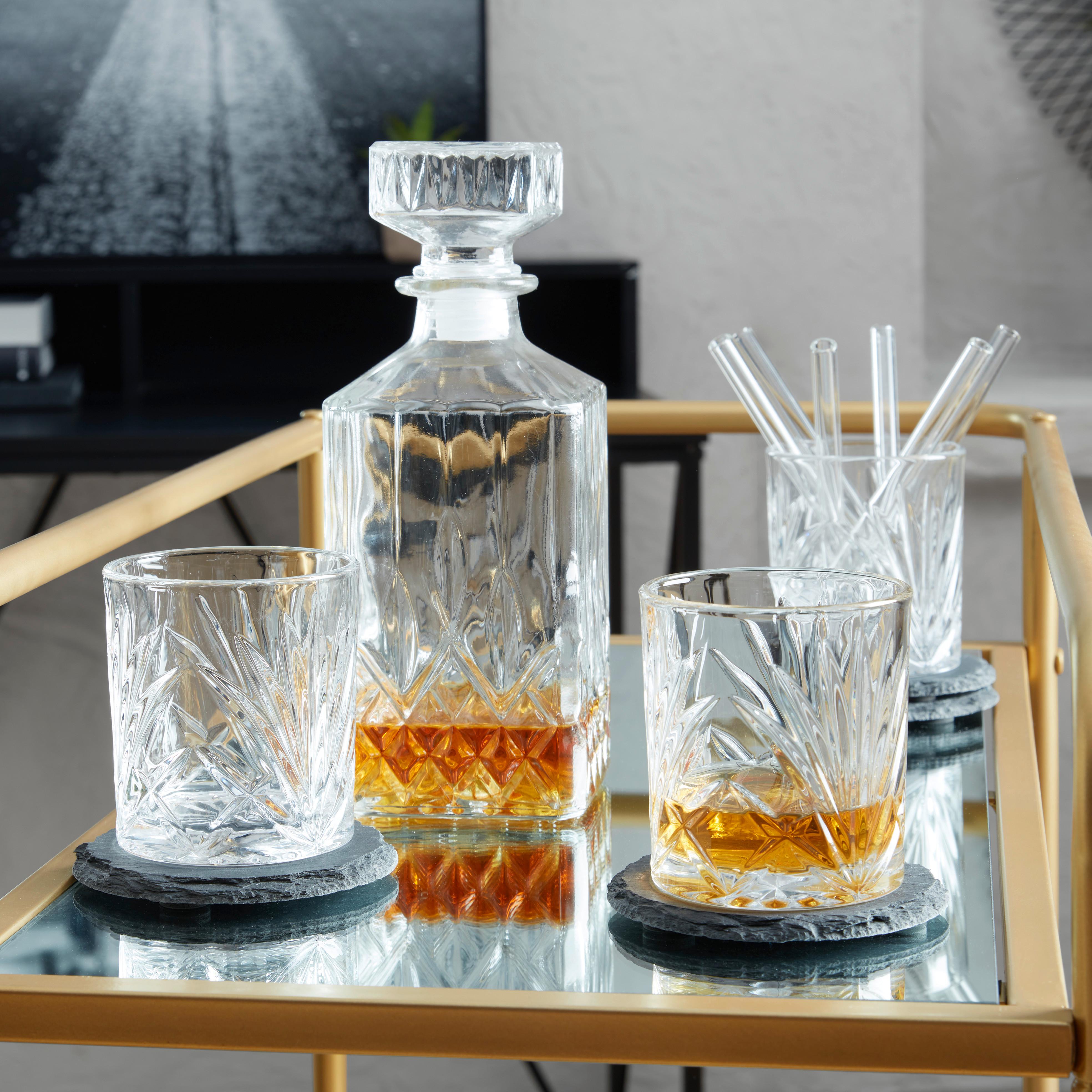 UNDERLÄGG SET STONEY - svart, Modern, plast/sten (10/0,5cm) - Zandiara