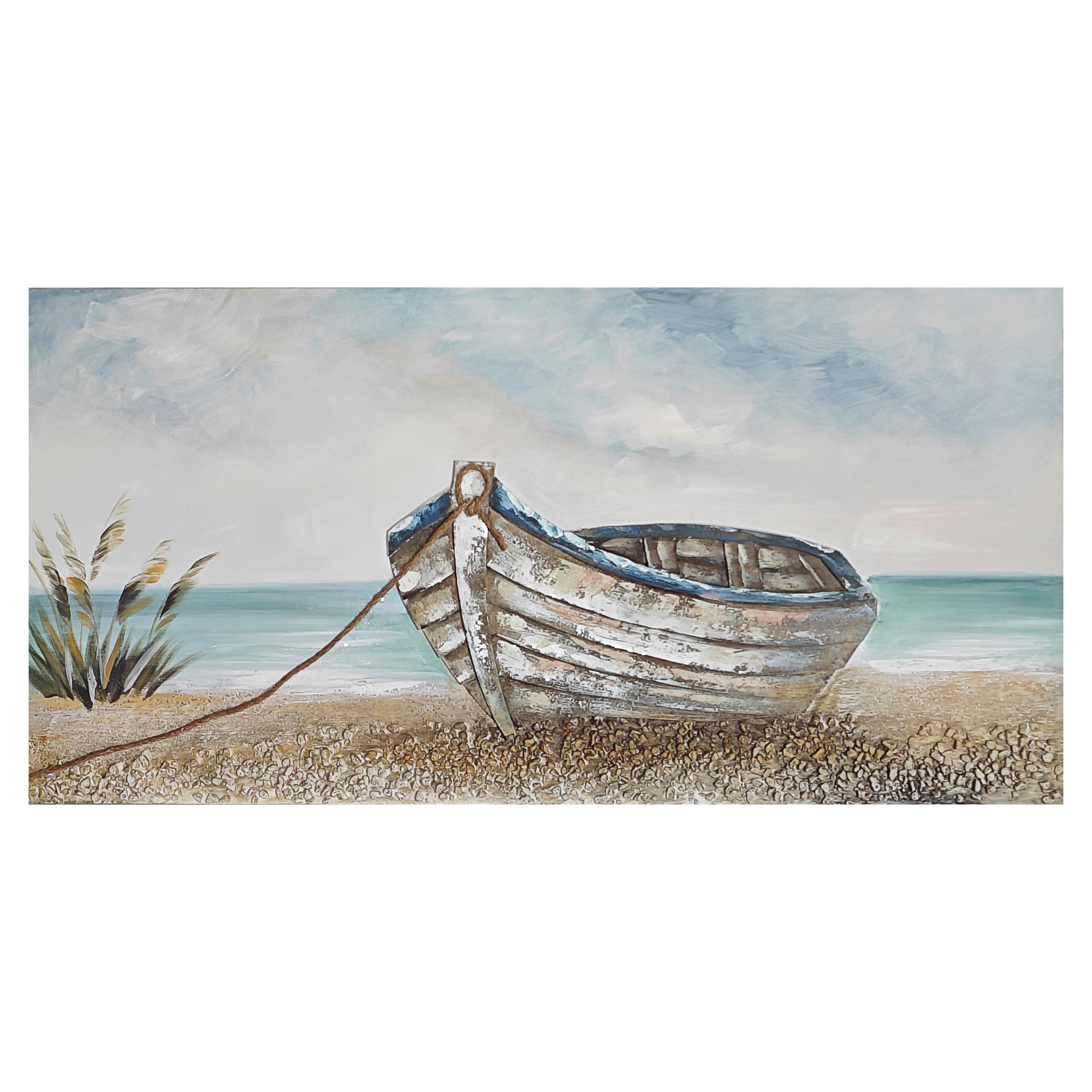 Tablou Aniel cca. 120x60 cm - multicolor, Modern, lemn/textil (120/60/3cm) - Mömax