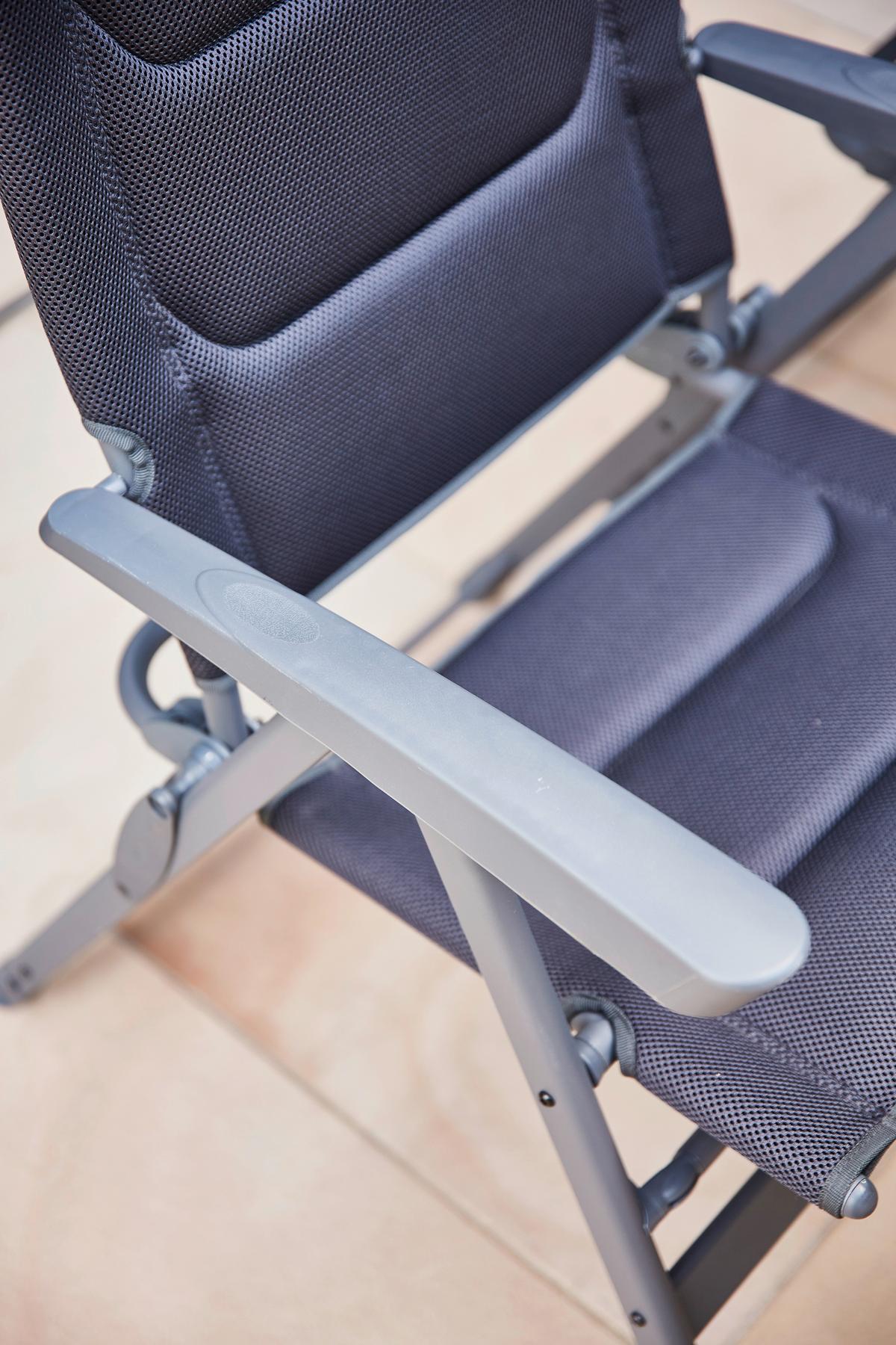 Gartengarnitur 5-tlg. Auminium Premium 5-teilig - Anthrazit/Schwarz, KONVENTIONELL, Kunststoff/Textil - Siena Garden