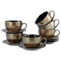 Kavni Servis Golden Days Black, 12-Delni - Basics - Creatable