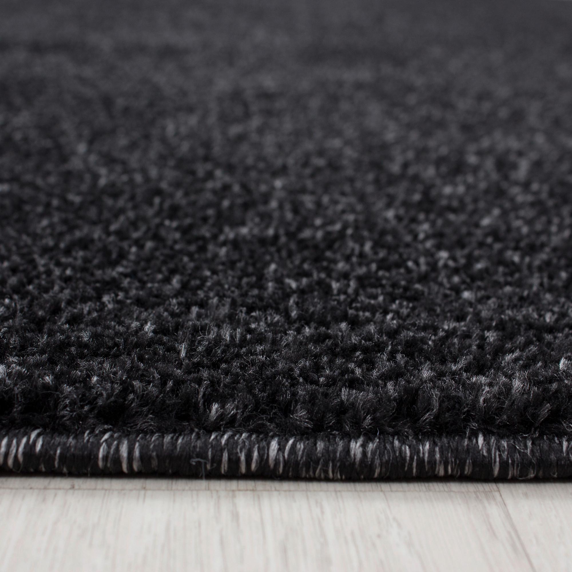 Shaggy Ata Anthrazit ca. 80x250cm - Anthrazit, Design, Textil (80/250cm) - Novel