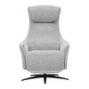 RELAXFÅTÖLJ MAXIMUS - grå/svart, Modern, metall/trä (75/110/86cm) - Premium Living