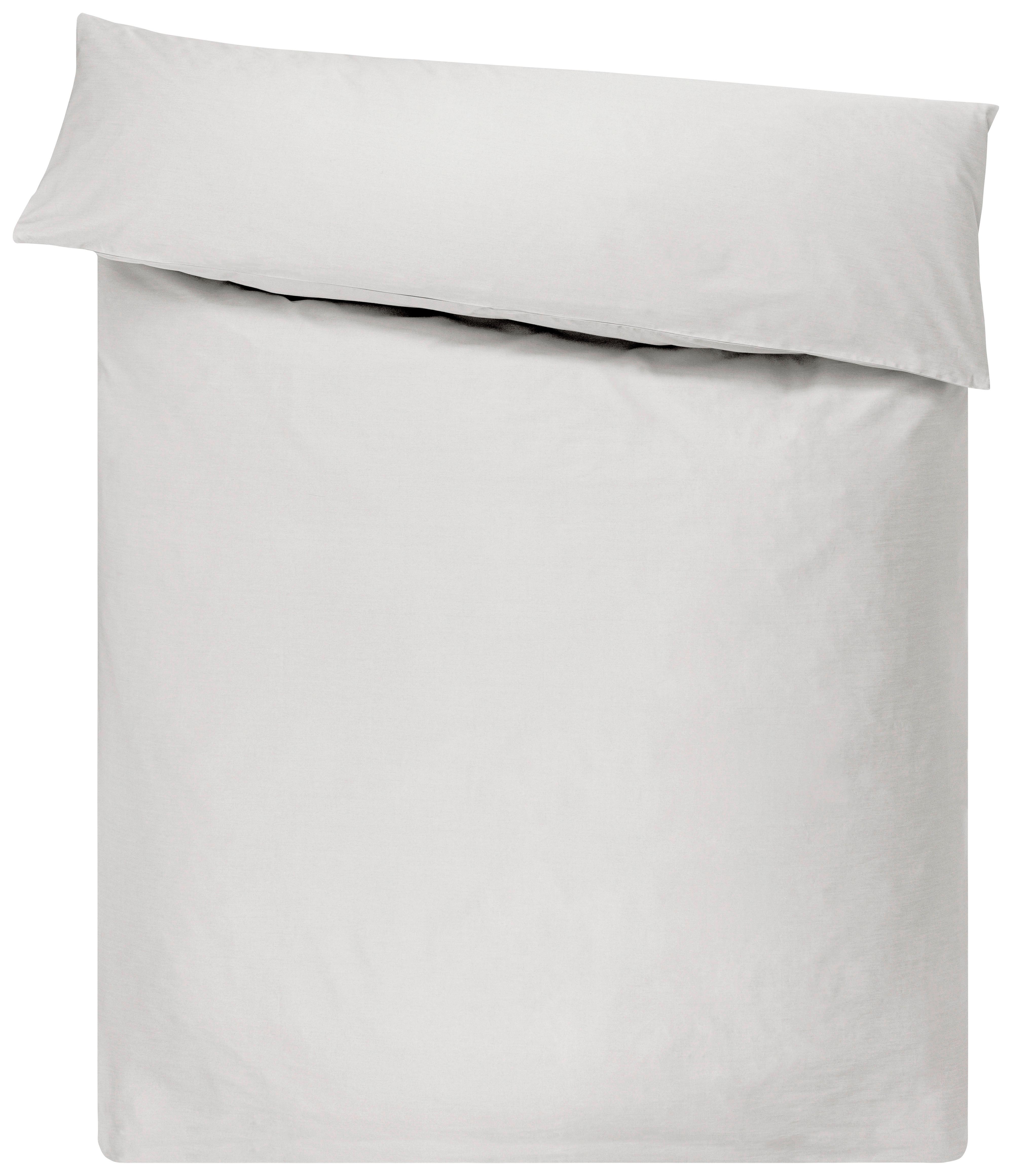 DUVETBEZUG LINA - Perlmutt, Textil (160/210cm)