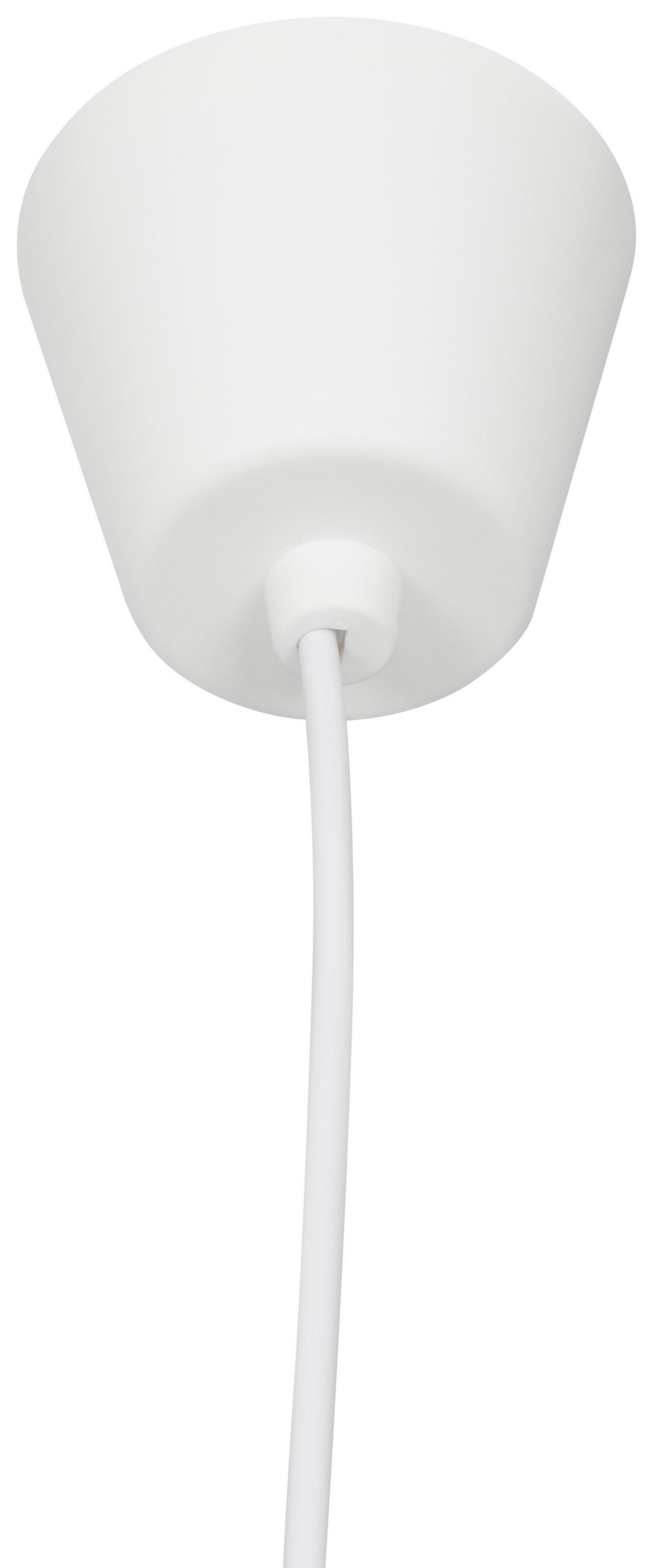 Lampă suspendată Michael - alb, Modern, plastic/metal (20/100cm) - Mömax