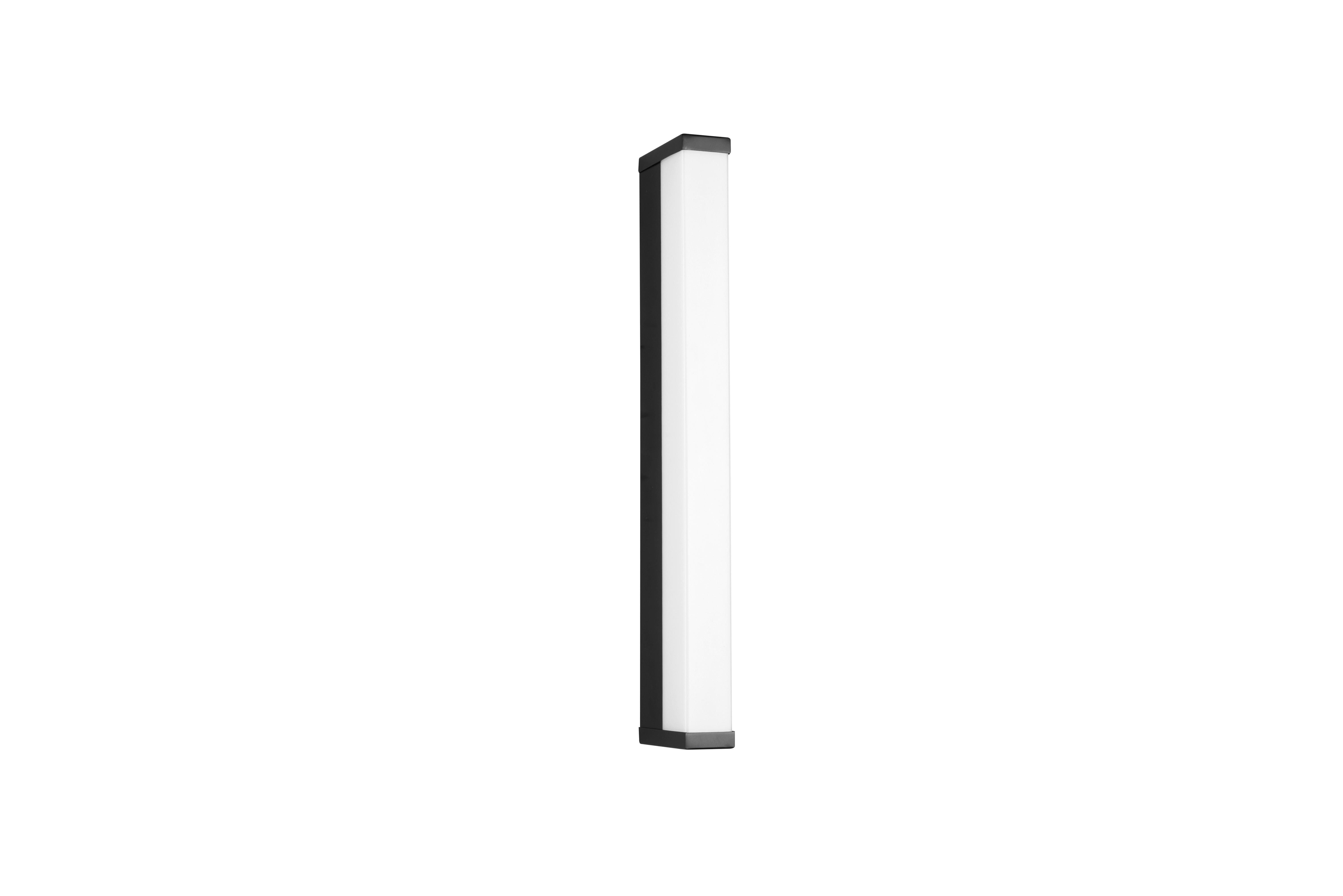 LED-Wandleuchte Fabio in Schwarz/Weiß max. 6 Watt - Schwarz/Weiß, Basics, Kunststoff/Metall (3,8/42,5/7,9cm) - Trio Leuchten