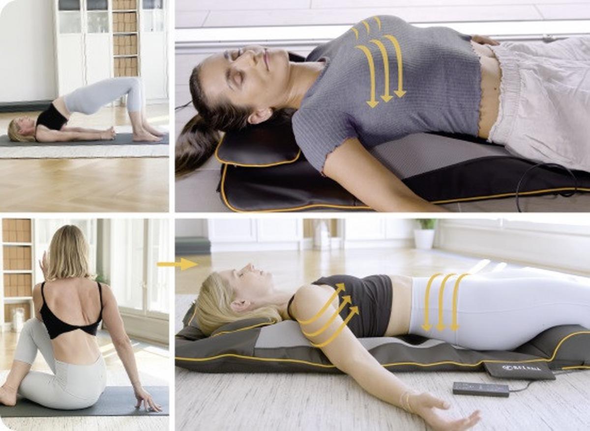 Masszázs- És Jógamatrac Belena Air Stretch - (120/60/11,5cm) - Mediashop