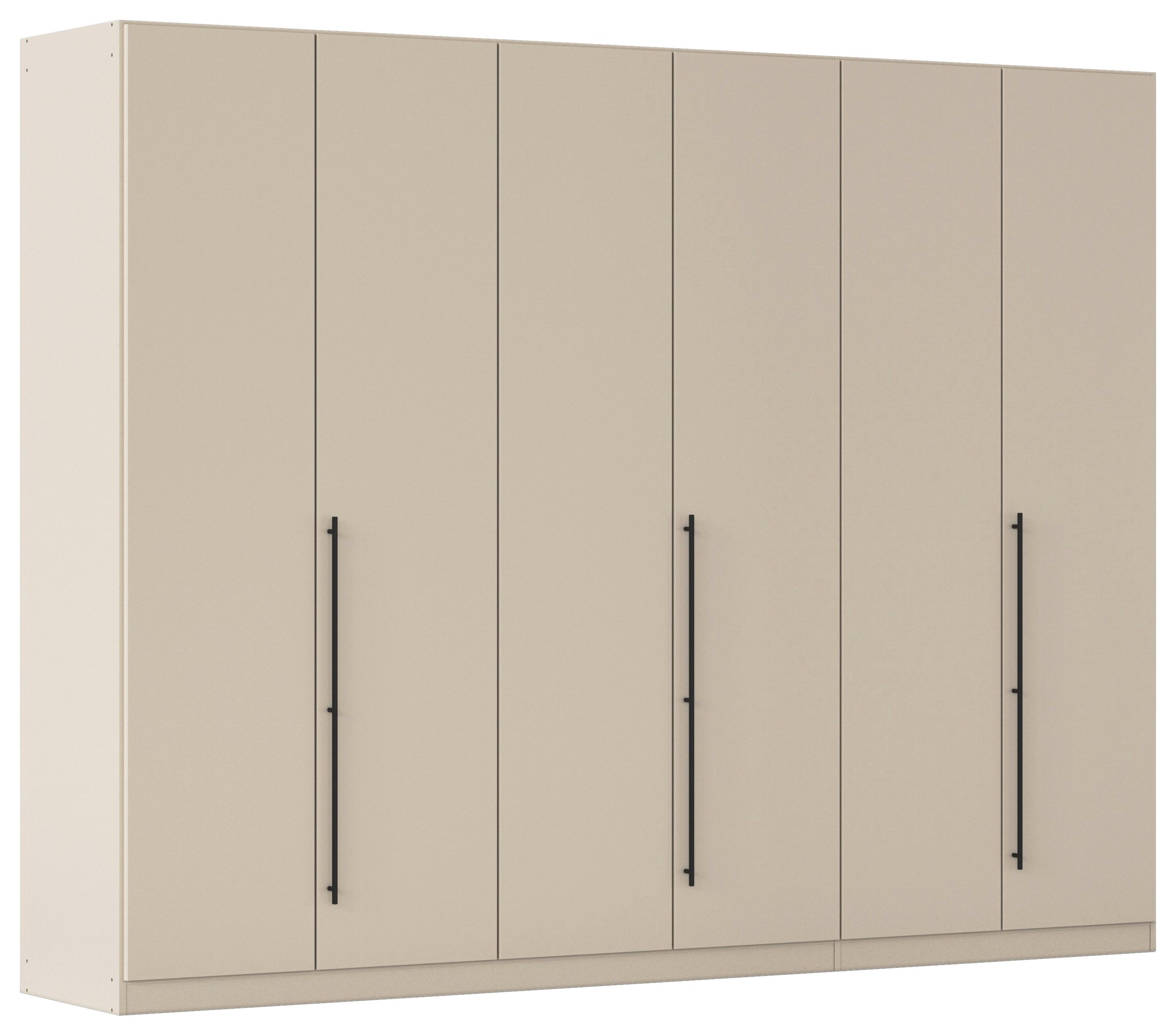 Kleiderschrank Safari Champagnerfarben - Champagner, Konventionell, Holzwerkstoff (271/229/54cm) - Based