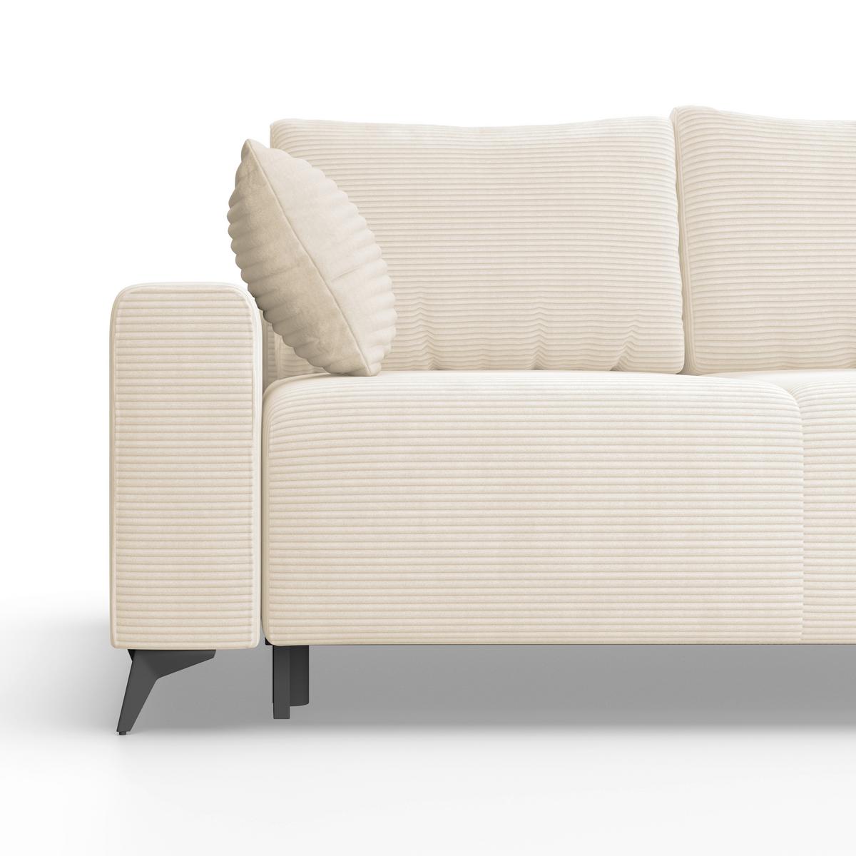 Canapea modulara VIKTOR - bej/crem, Modern, textil (270/212cm) - Modern Living