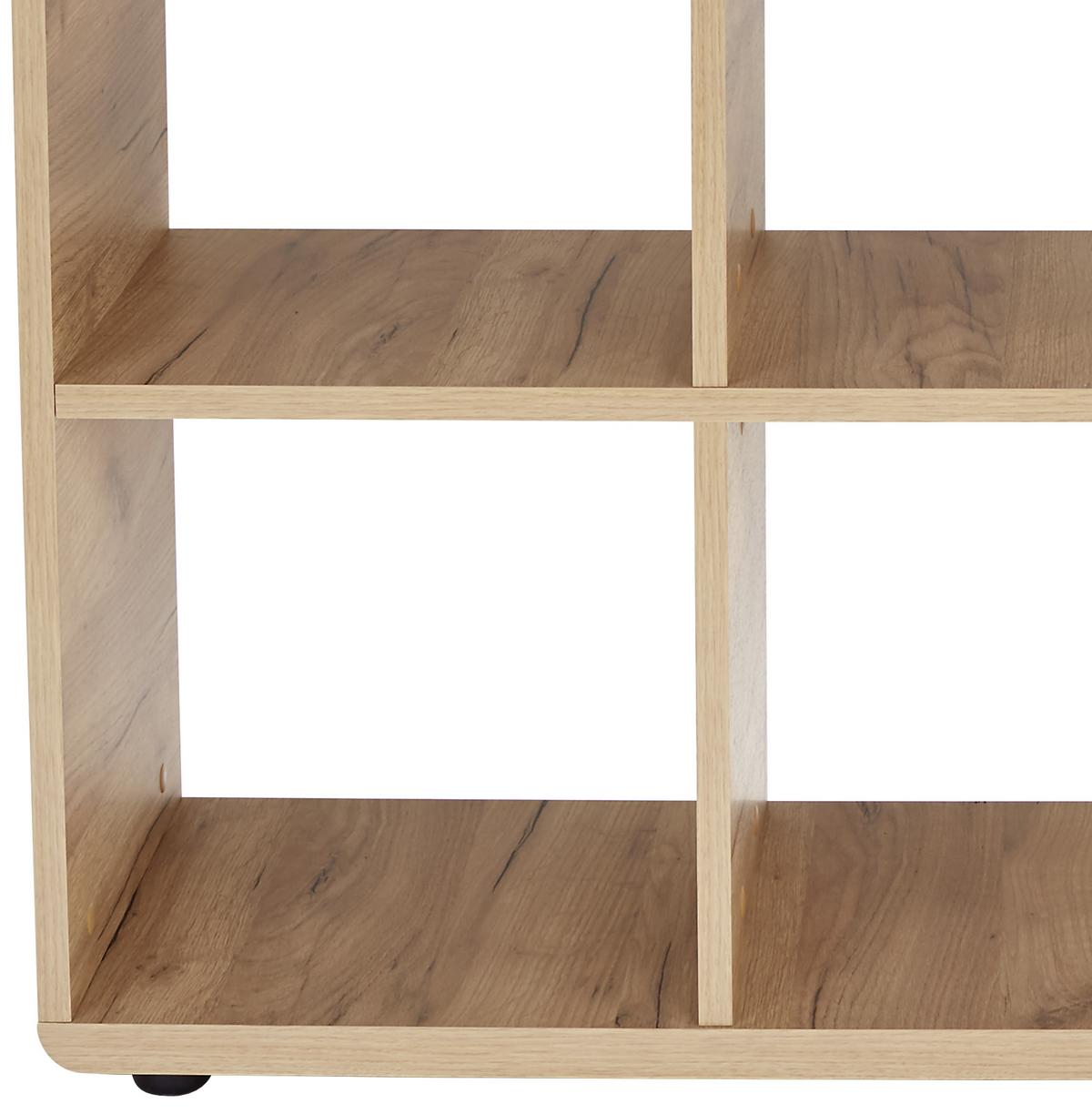Etajeră Fontana FTR01 - culoare lemn stejar, Modern, material pe bază de lemn (108,8/110,2/35cm) - Modern Living