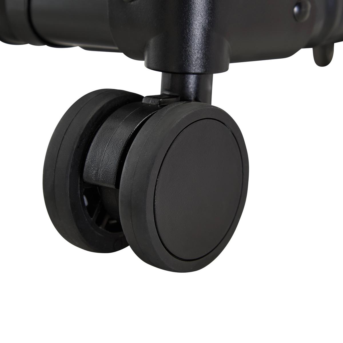 Reisekoffer Dubai Schwarz - Schwarz, KONVENTIONELL, Metall (56/36/22cm) - Mömax