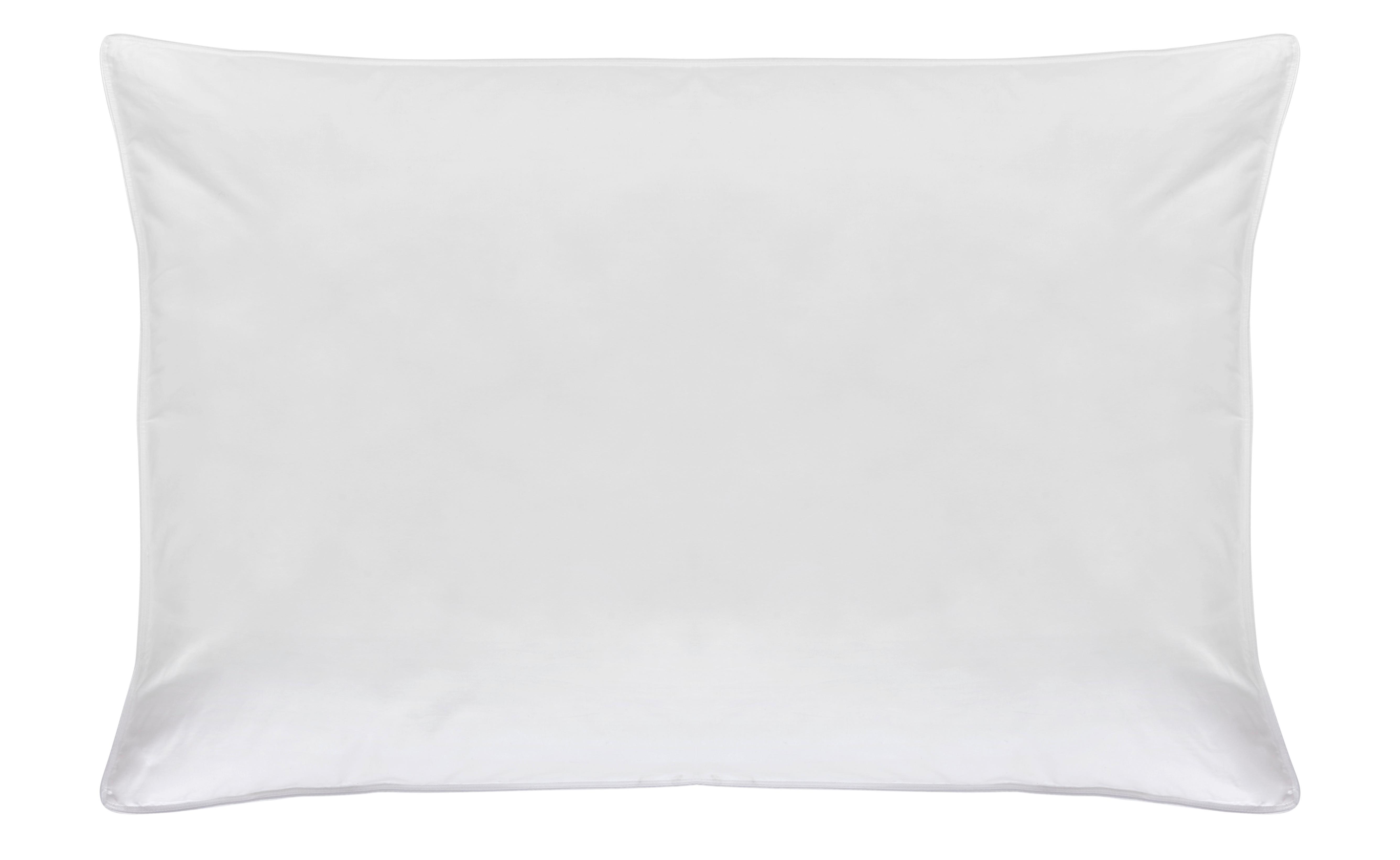 KOPFKISSEN VEGANDOWN - Weiss, Konventionell, Textil (65/100cm) - Premium Living