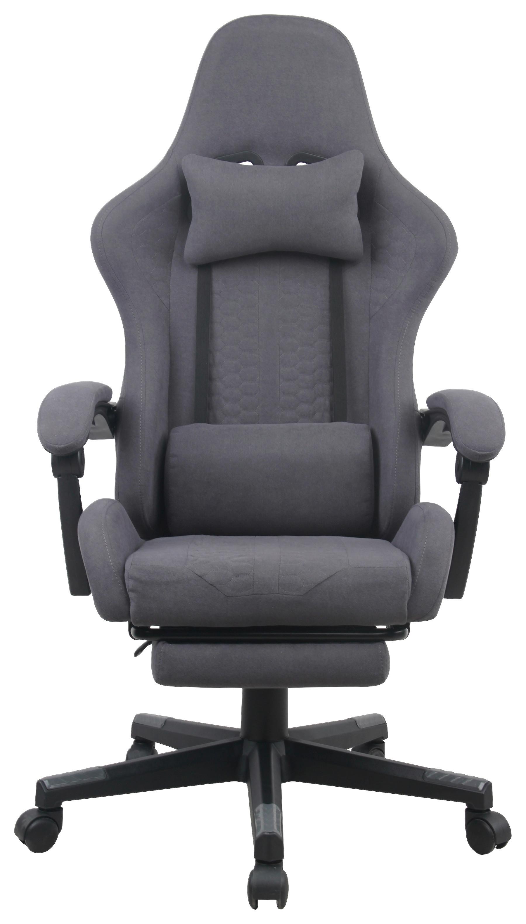 Uredska Stolica Aron 2 - siva/tamno siva, Moderno, metal/tekstil (63/114/62cm) - Modern Living