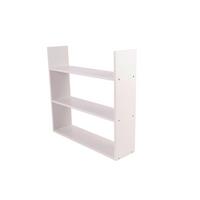 Wandregal B421662-3 Hannah - Weiss, Basics, Holzwerkstoff (70/18/67cm) - Globo