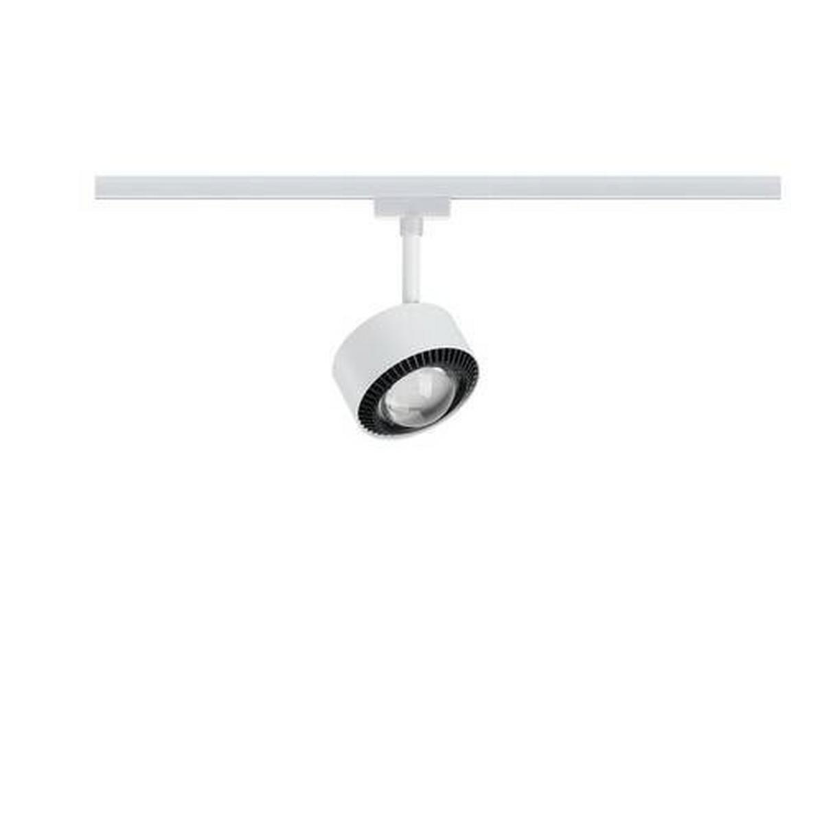Schienensystem-Strahler Spot Aldan max. 8 Watt - Schwarz/Weiß, Basics, Metall (9,8cm) - Paulmann