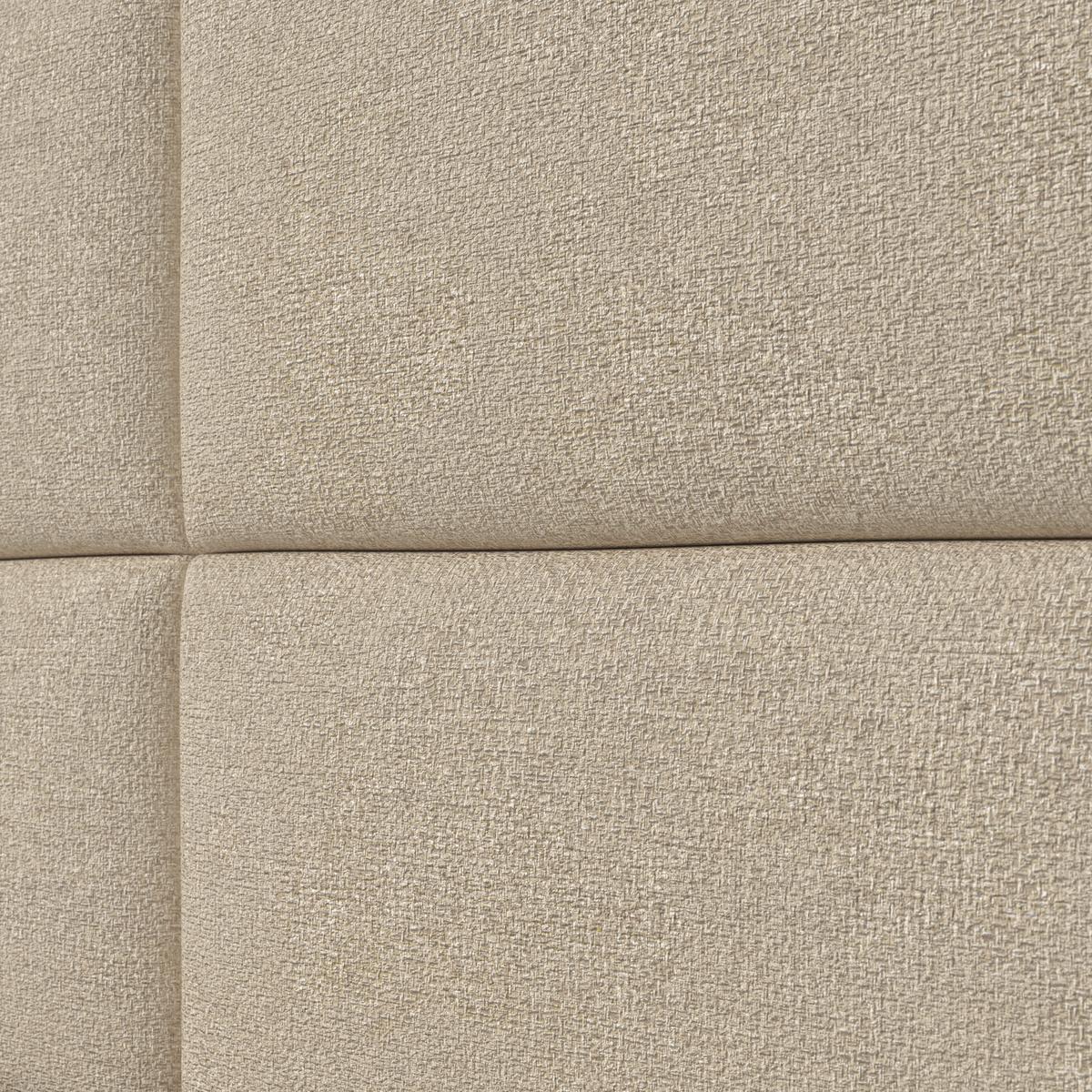 Box Ágy Lily - bézs, Modern, textil/fa (180/200cm) - Bessagi Home