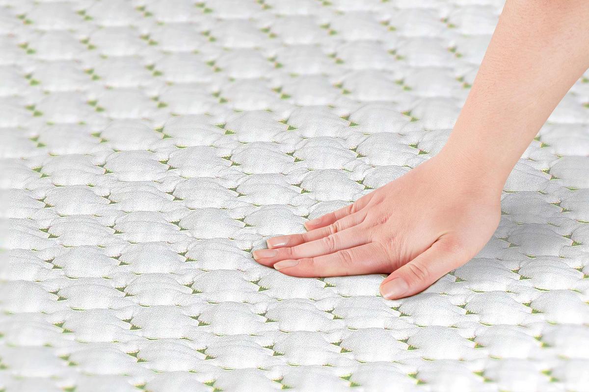 Matrachuzat Cushie Osvaldo Green 140x200 - fehér/zöld, textil (140/200cm)