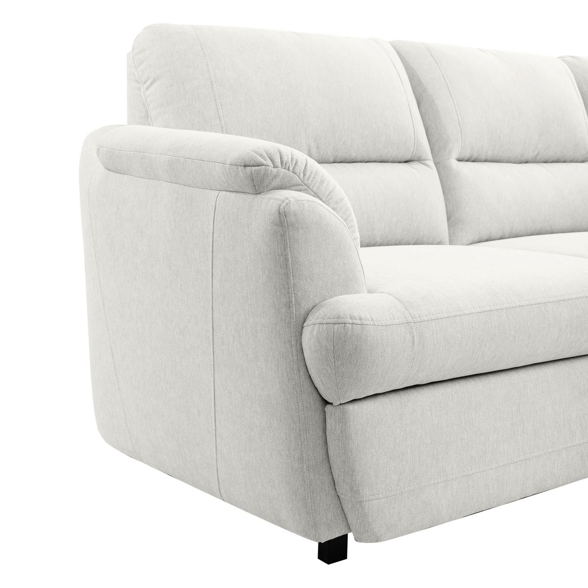 Kutna Garnitura Gusto - crna/sivo-bež, Basics, tekstil/drvo (240/200cm) - Modern Living