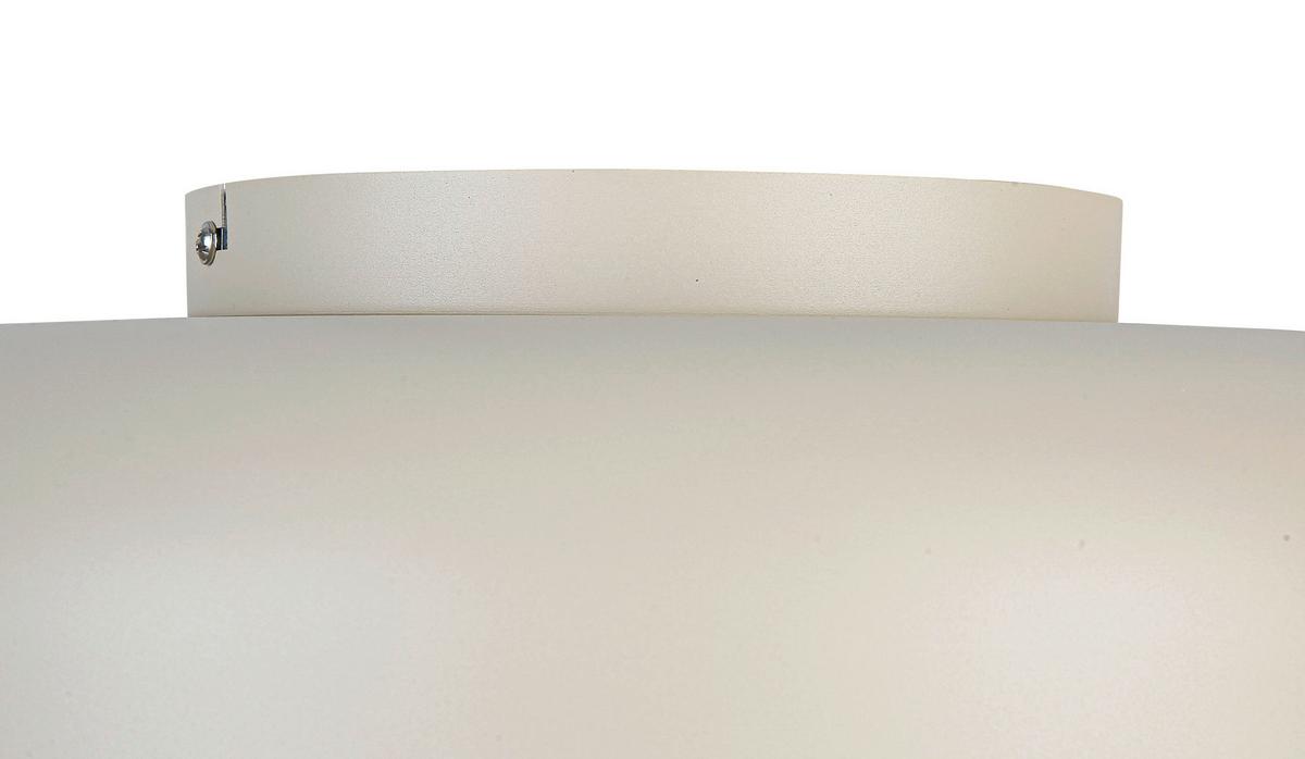 Plafonieră cu LED Mike - alb/nisipiu, Modern, plastic/metal (35/11cm) - Mömax