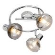 Strahler Björn max. 3x40 Watt - Grau, Basics, Glas/Metall (25/16cm) Strahler Björn max. 3x40 Watt - Grau, Basics, Glas/Metall (25/16cm)