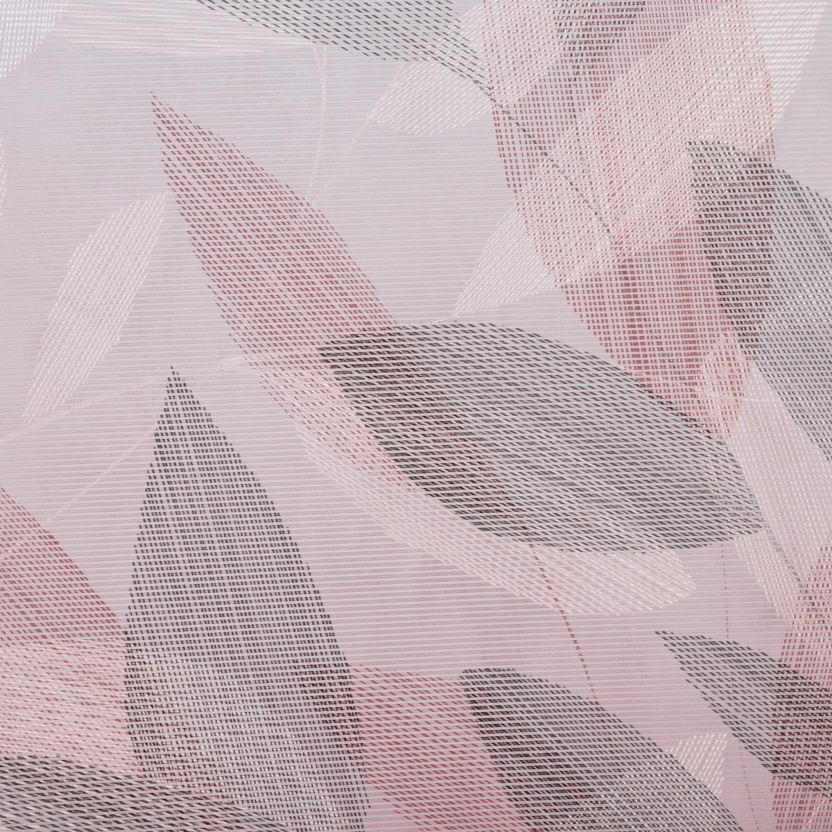 ZASŁONA PANELOWA ABIGAIL - bordowy, Natur, tkanina (60/245cm) - Novel