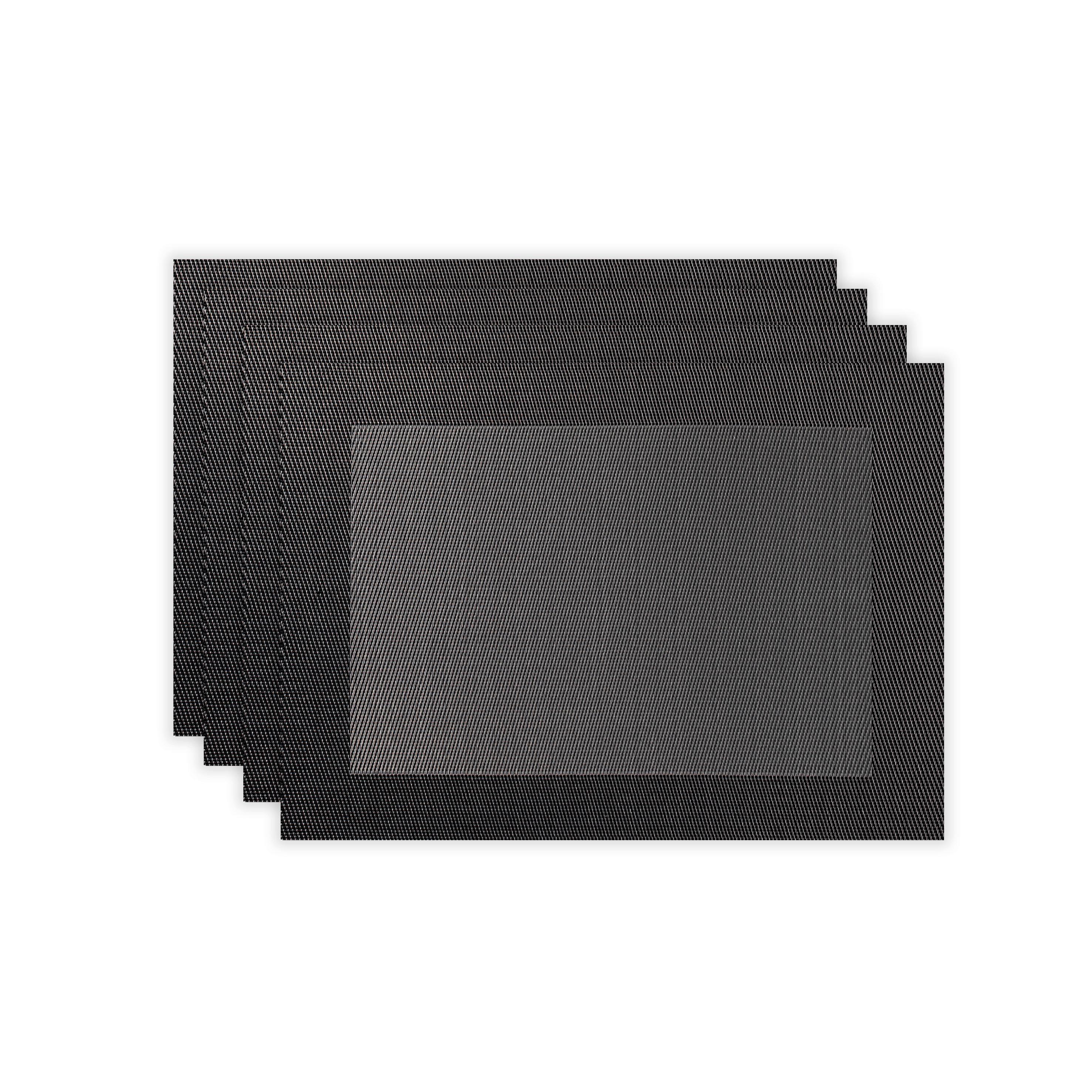 MATA STOŁOWA 78055770 - antracytowy, Basics, tworzywo sztuczne (46/33cm) - ASA