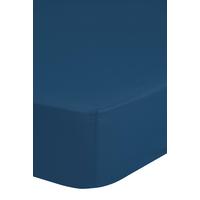 Spannleintuch Jersey ca. 140x200cm - Dunkelblau, Basics, Textil (140/200cm) - MID.YOU