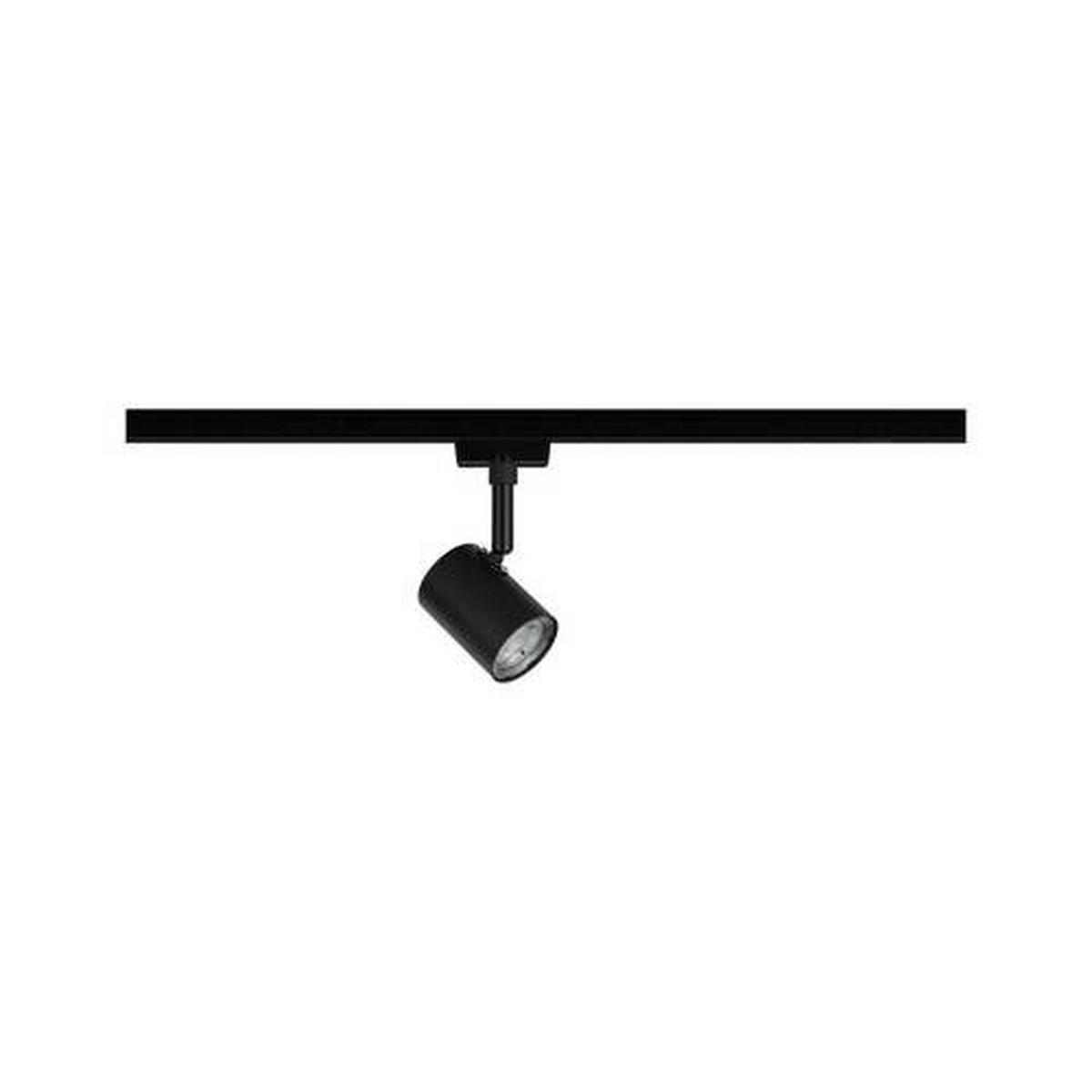 Schienensystem-Strahler Urail Limba Schwarz max. 4 Watt - Schwarz, Design, Glas/Metall (15/7/5cm) - Paulmann