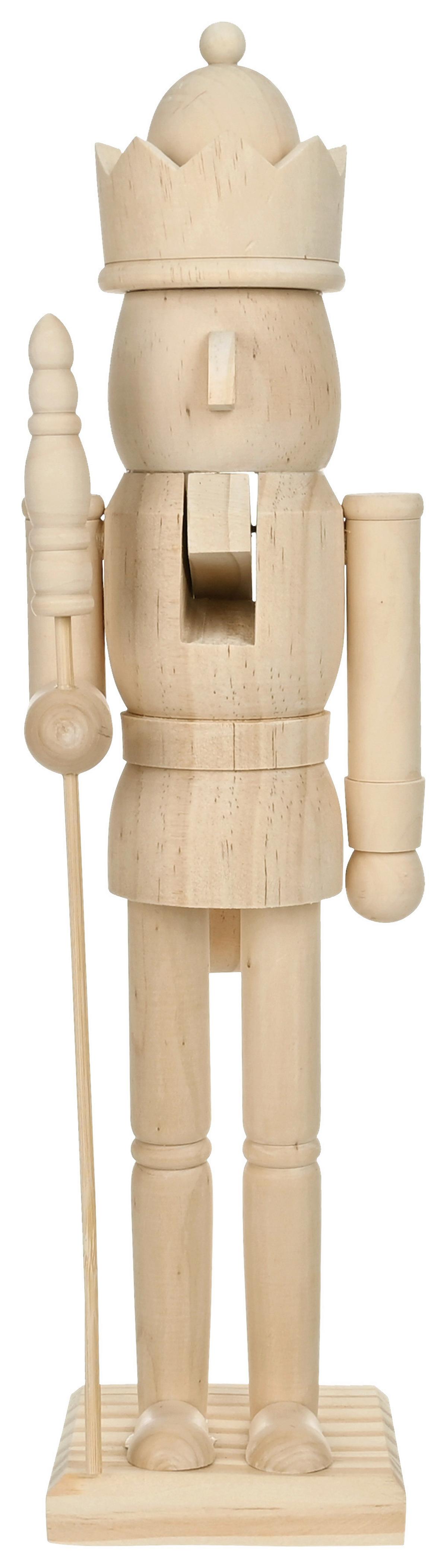 Figurină spărgător de nuci Franz - culoare natur, Modern, lemn (8,5/38/8,5cm) - Modern Living