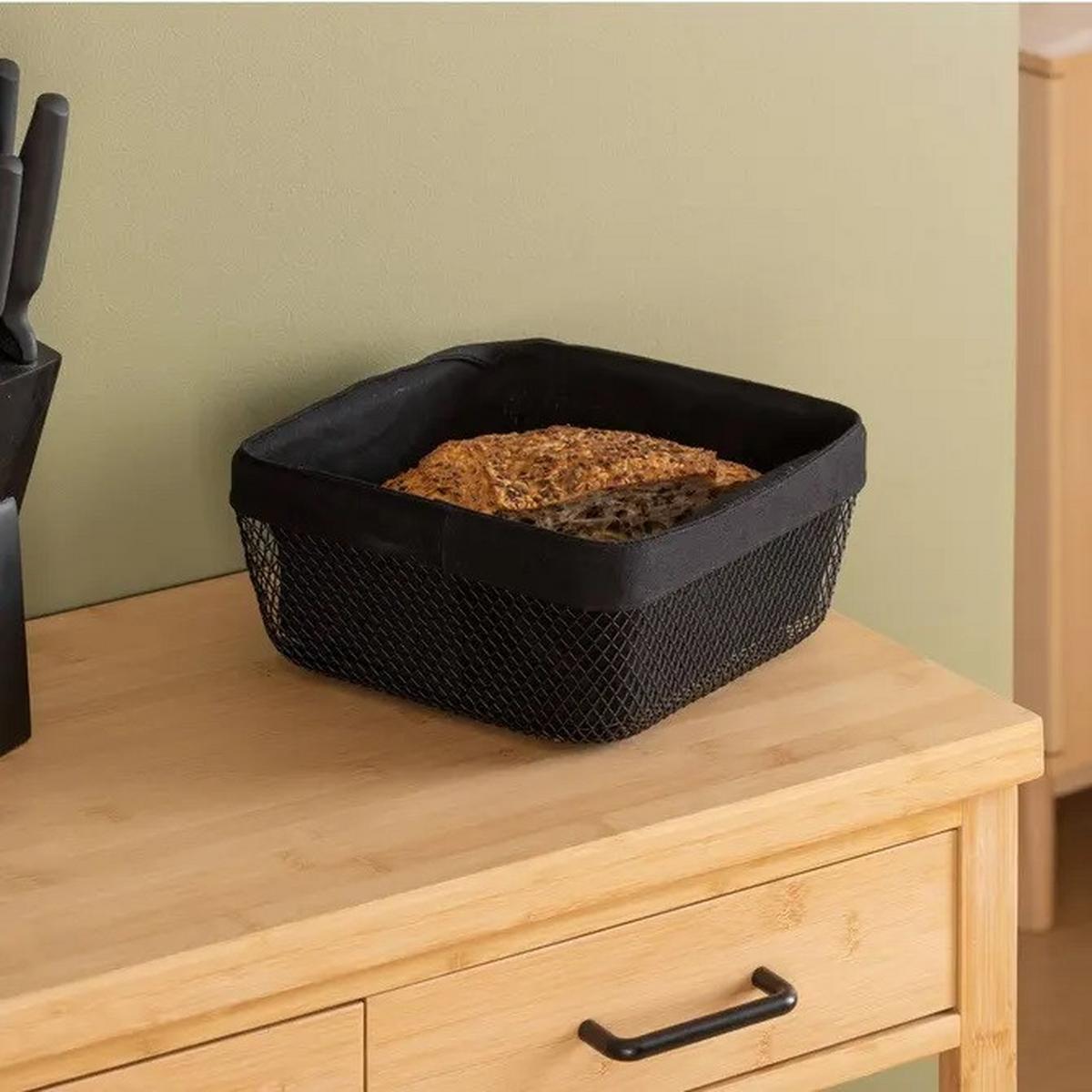 Košarica Za Kruh Mayaj Square - Basics (25,5/25,5/11,5cm) - Mömax