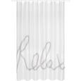 Duschvorhang Relax, ca. 180x200cm - Hellgrau/Weiß, MODERN, Textil (180/200cm) - MÖMAX modern living