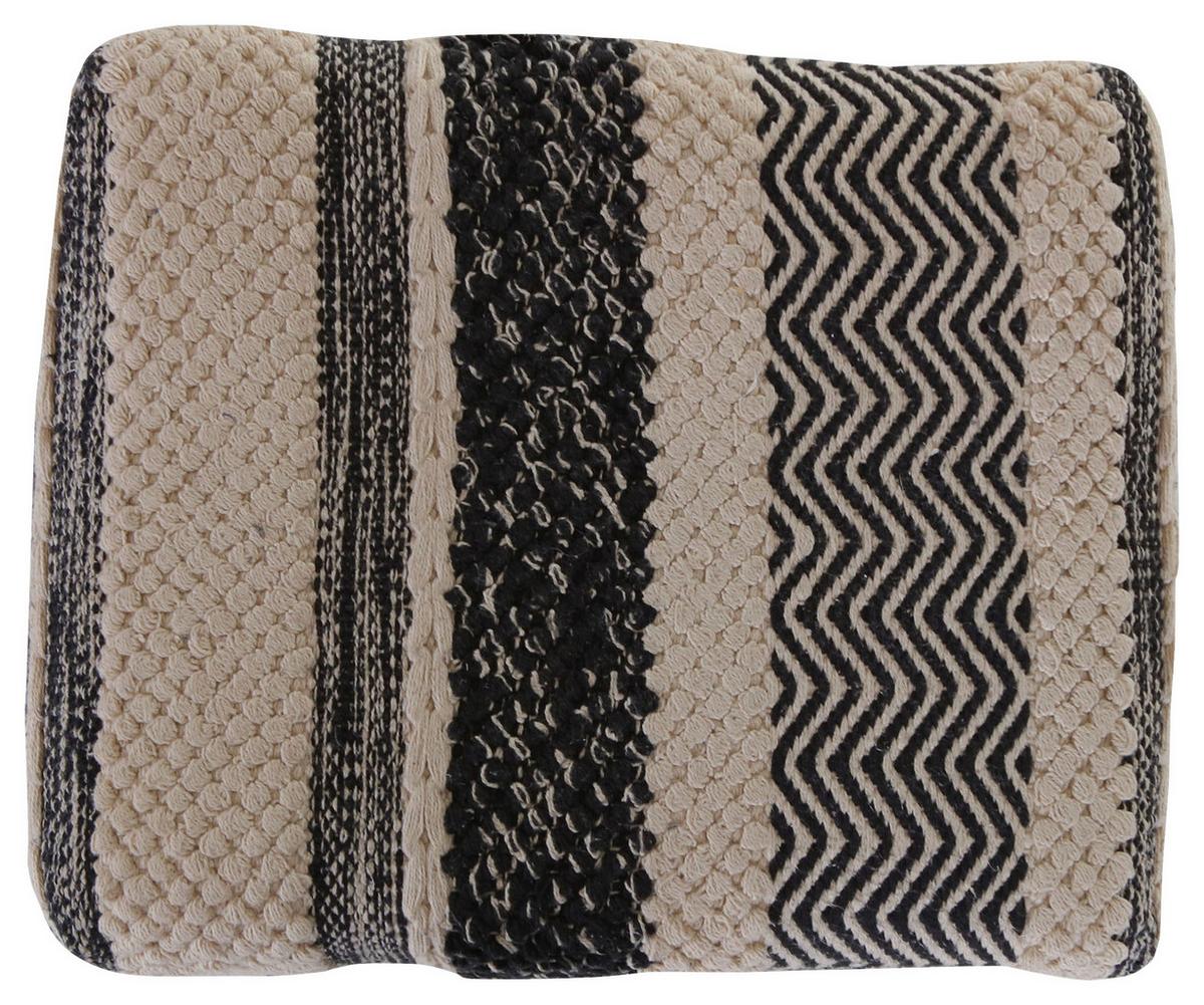 HOKER PUFFY -BEACH CLUB- - kolor naturalny/czarny, Lifestyle, tkanina/drewno (40/50/33cm) - Landscape