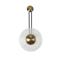 Led-wandleuchte Lp-1702/1w Tr Bell - Transparent, Konventionell, Glas (55.5/28/5cm)