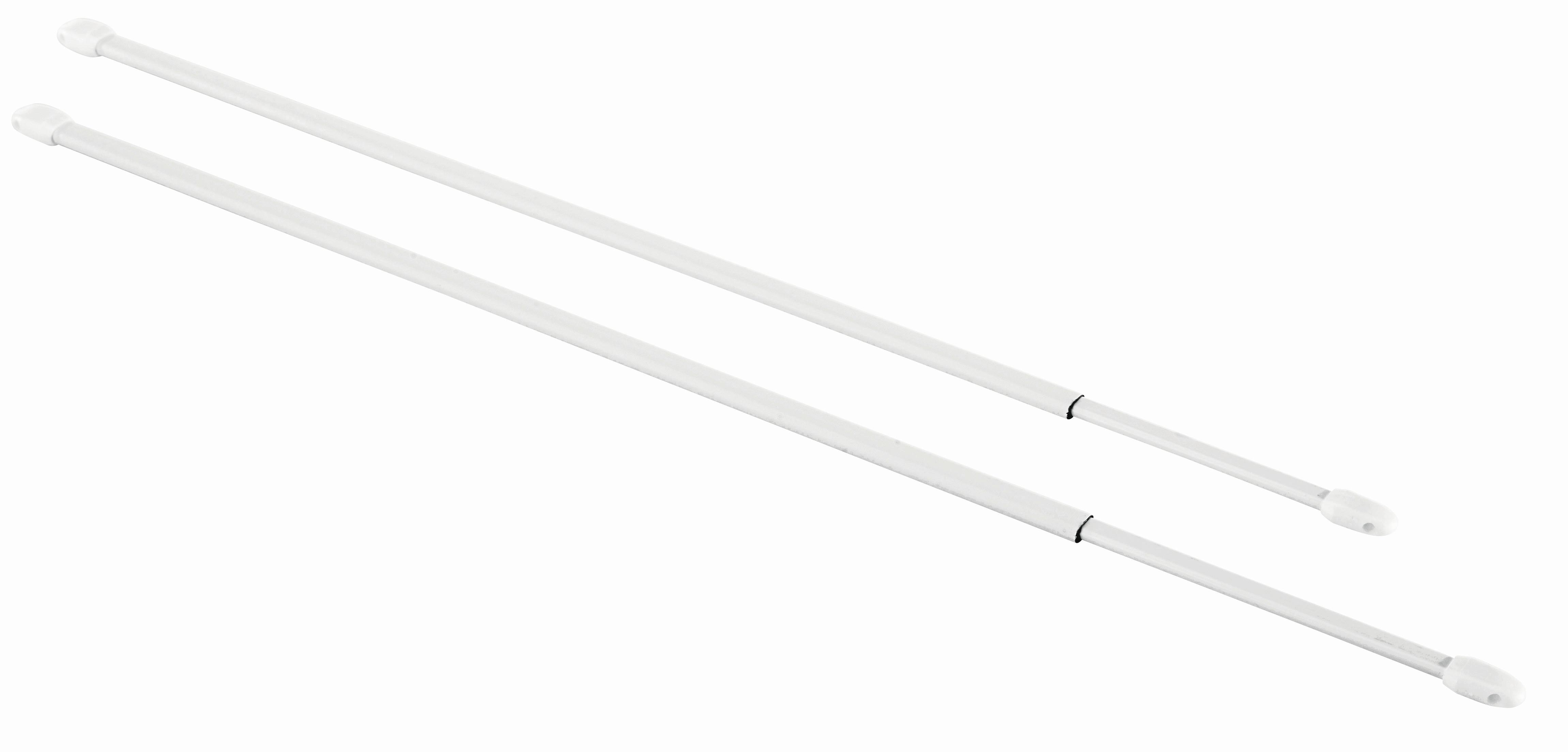 Vitrázsrúd Simple 40-60cm - fehér, fém (40-60cmcm) - Modern Living