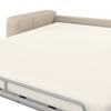 BÄDDSOFFA MIRANDA - beige/svart, Modern, metall/trämaterial (207/71/98cm) - Bessagi Home