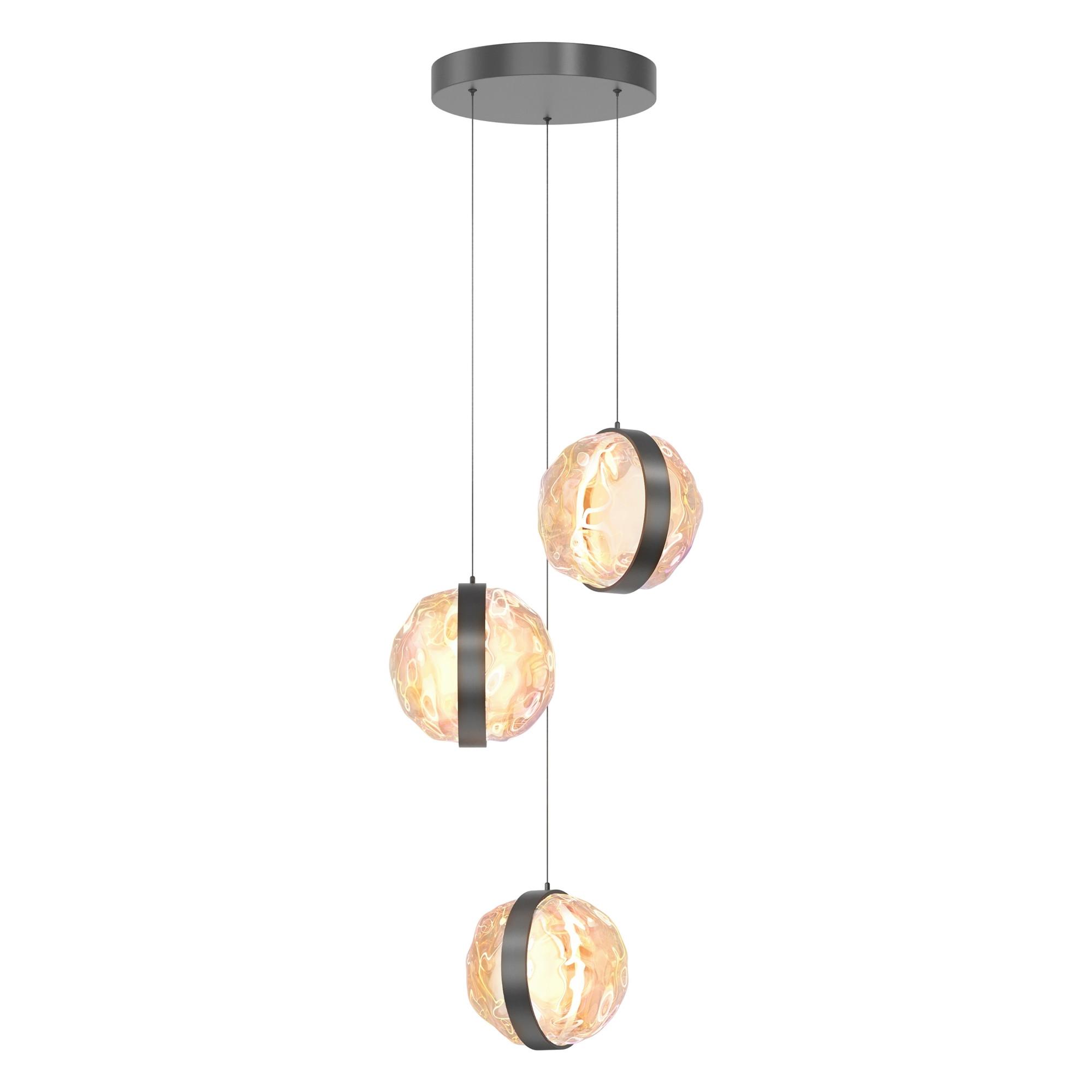 Pendelleuchte Mod379pl-L17b2.7k - Schwarz, Design, Metall (38/320cm) - MAYTONI