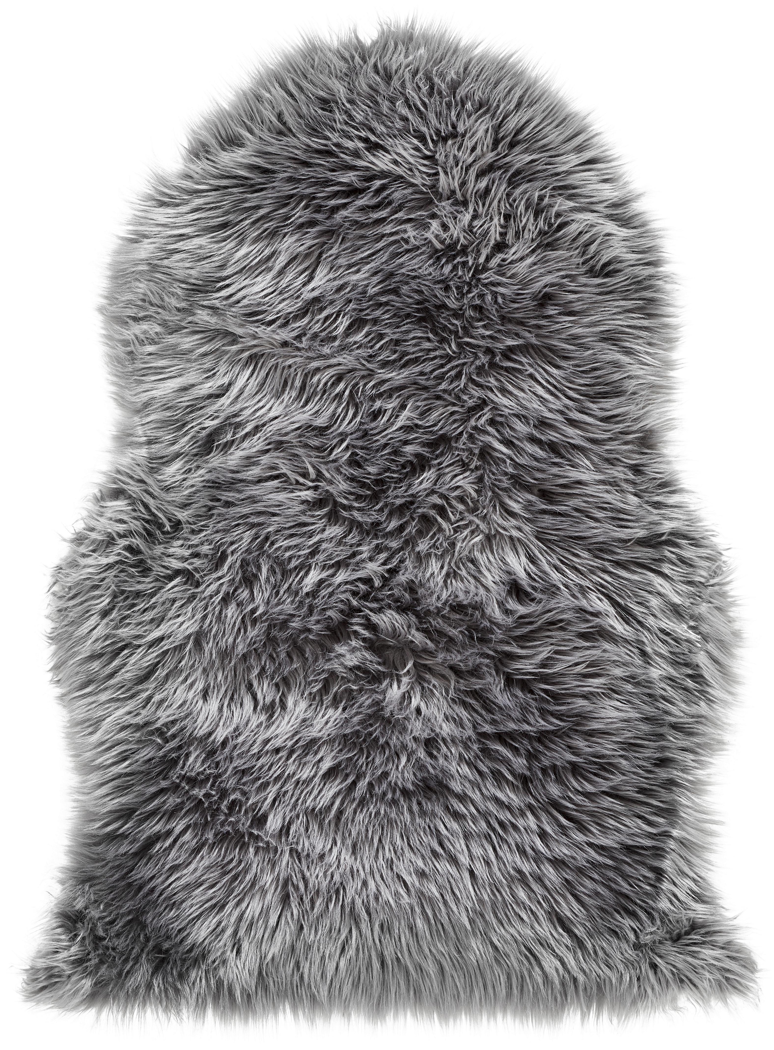 FUTRO SZTUCZNE SARAH - szary, Basics, futro/tkanina (60/90cm) - Boxxx