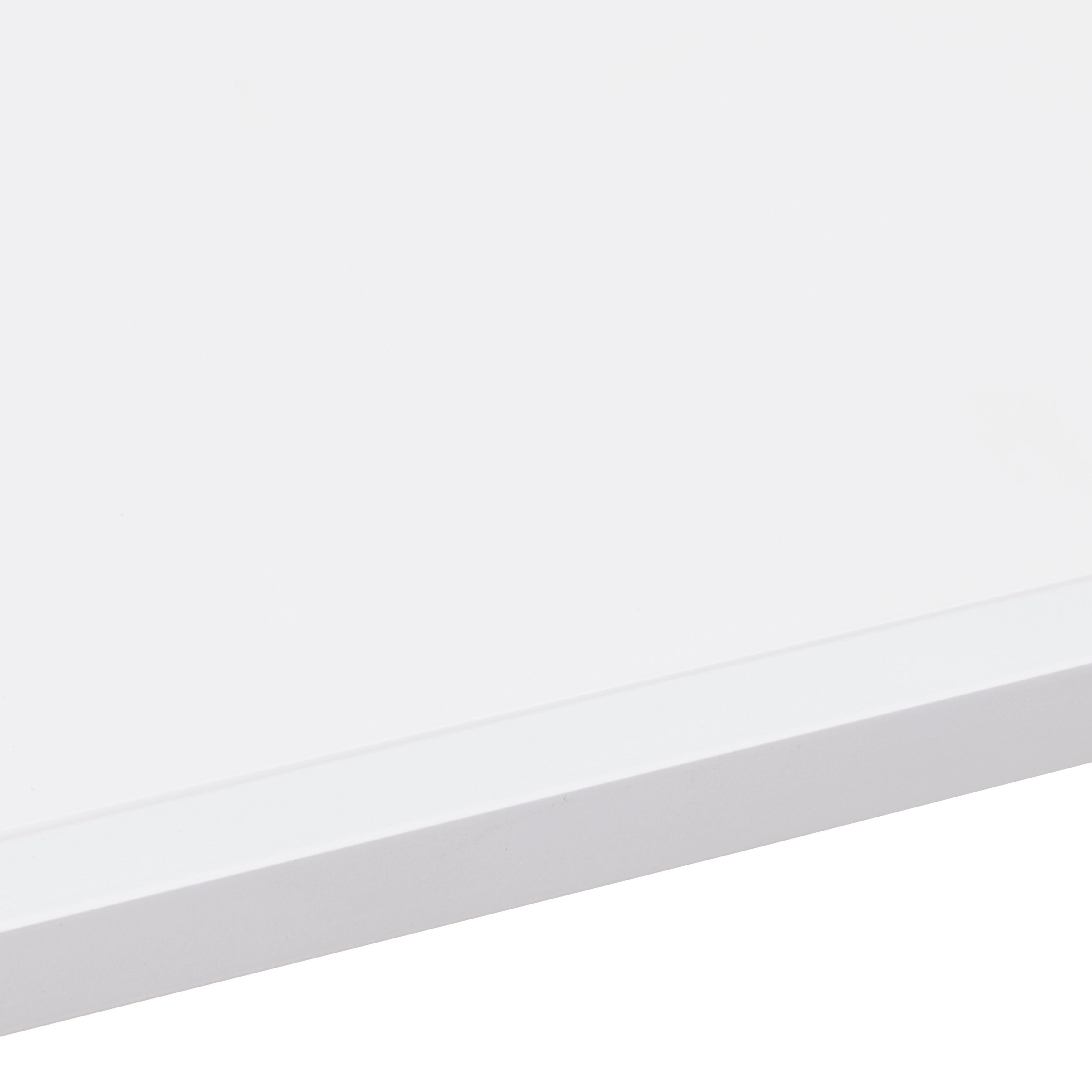SOFFBORD KUBO -TOP- -BASED- - vit, Modern, metall/trämaterial (60/60/38cm) - Based
