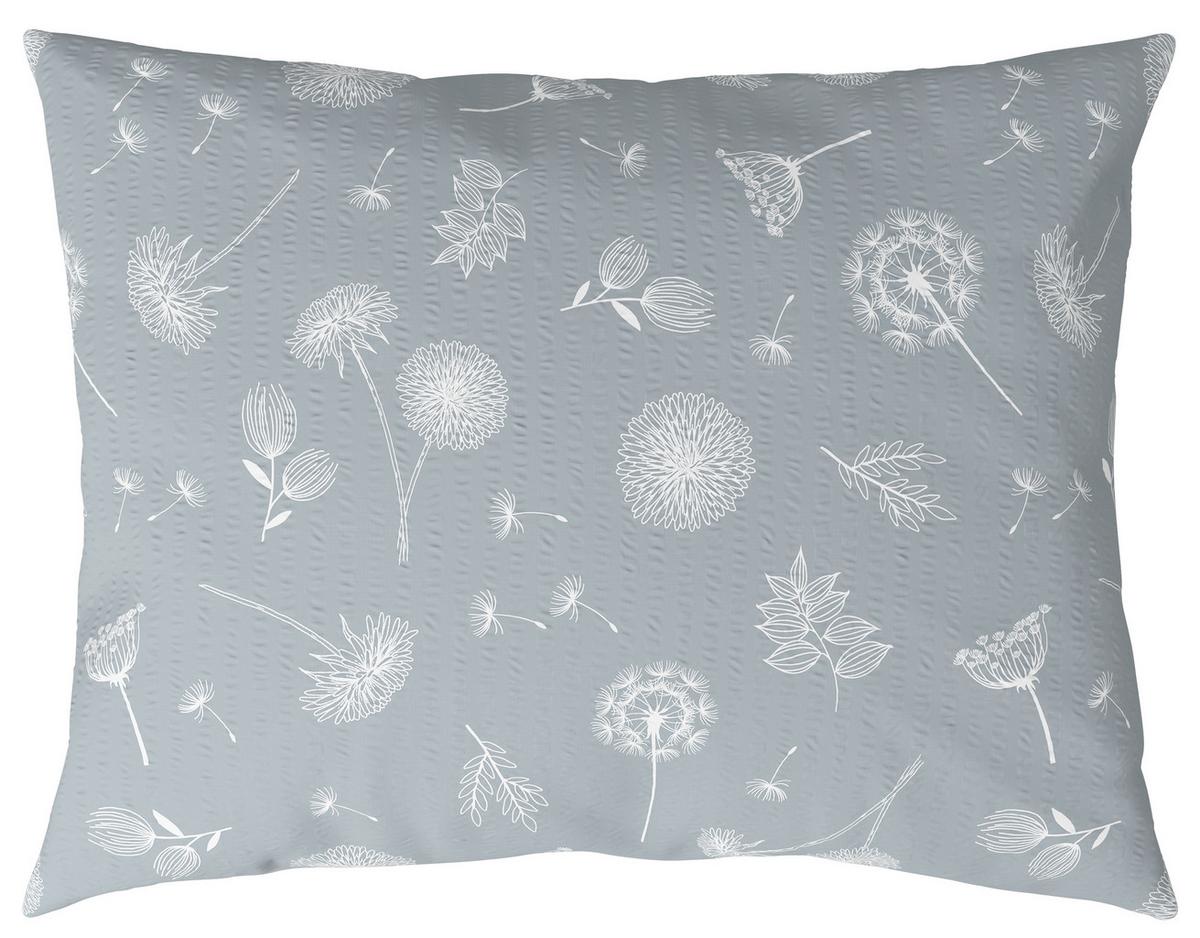 Bettwäsche Pusteblume XL Grau ca. 140x220cm - Grau, KONVENTIONELL, Textil (140/220cm) - Modern Living