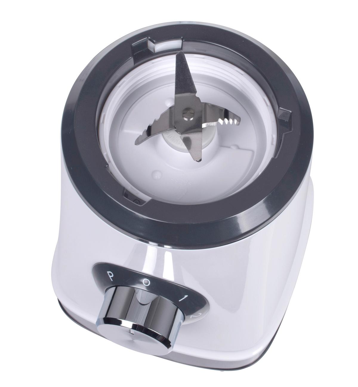 STANDMIXER Smooth max. 500 Watt - Edelstahlfarben/Schwarz, Kunststoff (18/37,5/15,3cm) - Silva Homeline