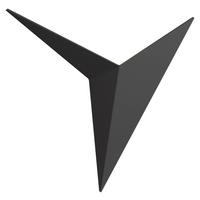 Wandleuchte Trame Schwarz max. 3 Watt - Schwarz, Trend, Metall (7,5/20,5/24,8cm) - MAYTONI