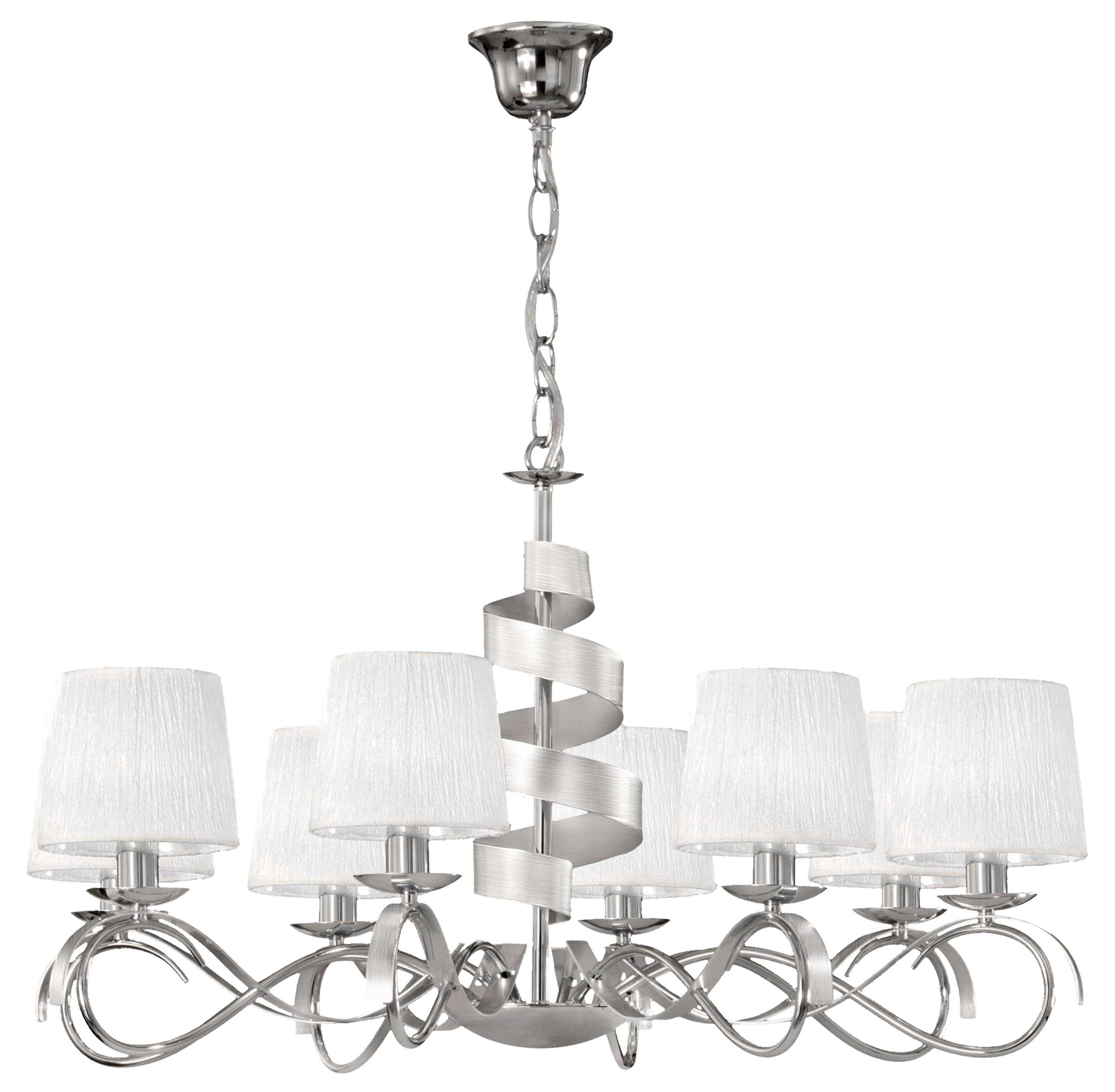 Luster Denis - boje kroma, Konvencionalno, metal/plastika (80/80/120cm)