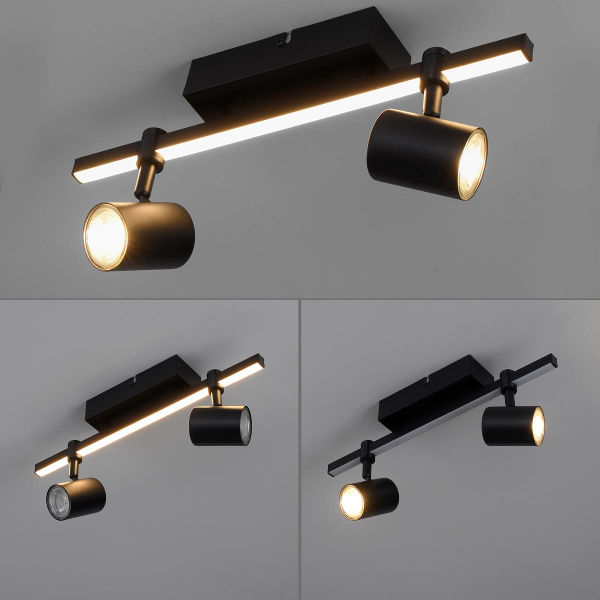 LAMPA REFLEKTOROWA LED 6524-18 BARIK - Design, tworzywo sztuczne/metal (40/14/16cm)