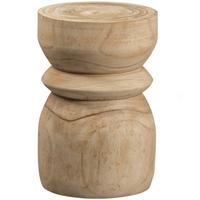 Beistelltisch Bikkel Naturfarben B: 28 cm - Naturfarben, Design, Holz (28/28/40cm) - Livetastic