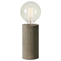 Tischleuchte Legna max. 40 Watt - Grau, Basics (10/10/20cm) - Markslöjd